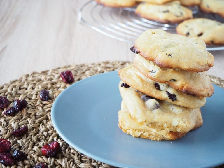 Cookies mit Cranberries und weißer Schokolade - SKY VS THE HUNGER