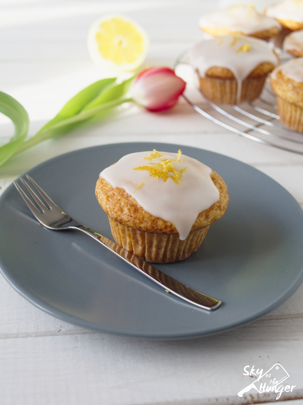 Zitronen Joghurt Muffins Sky Vs The Hunger