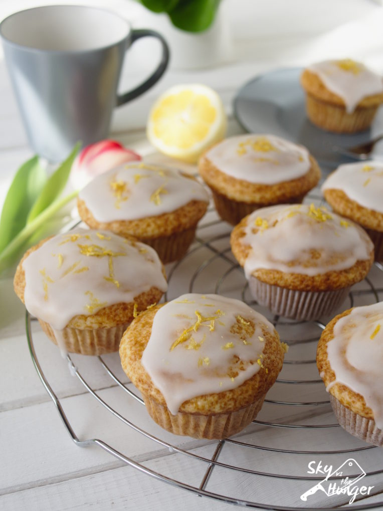 Zitronen-Joghurt-Muffins - SKY VS THE HUNGER